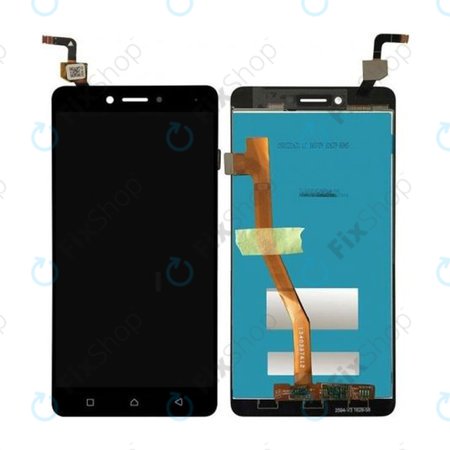 Lenovo K6 Note K53a48 - LCD zaslon + steklo na dotik (Black) TFT