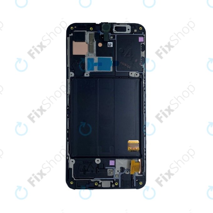 Samsung Galaxy A40 A405F - LCD zaslon + steklo na dotik + okvir (Black) - GH82-19672A, GH82-19674A Genuine Service Pack