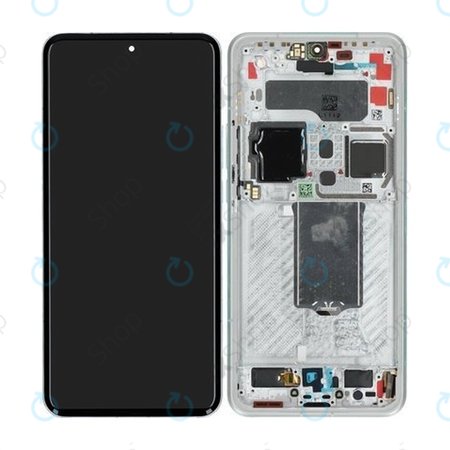 Xiaomi 15 Ultra 5G - LCD zaslon + steklo na dotik + okvir (Silver White) - 560005000O100 Genuine Service Pack
