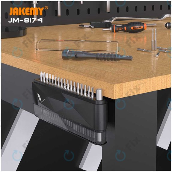 Jakemy JM-8174 - Set servisnega orodja za servis elektronike 45 v 1