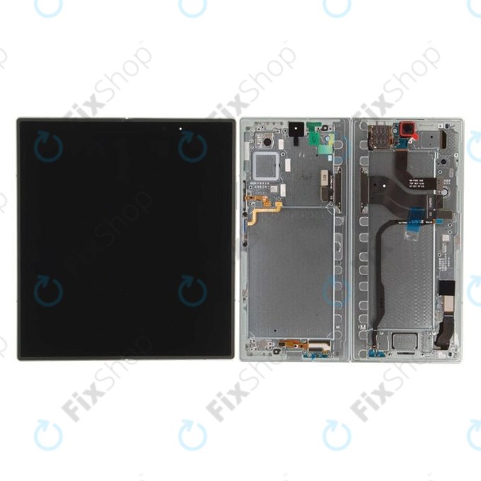 Samsung Galaxy Z Fold 7 F966B - LCD zaslon + steklo na dotik + okvir (Mint) - GH82-37548D Genuine Service Pack