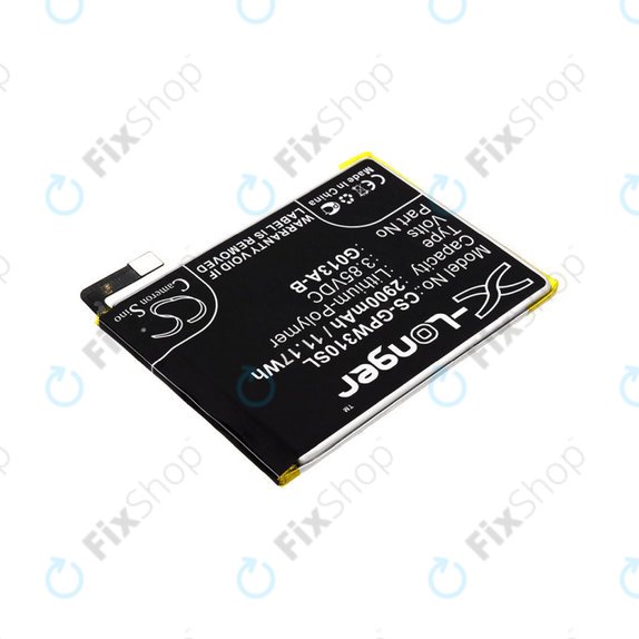 Baterija za Google Pixel 3, 2900mAh, Li-Pol, 3.85 V, G013A-B, HQ