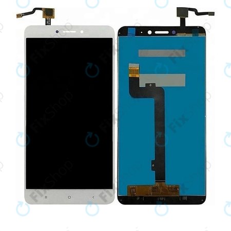 Xiaomi Mi Max 2 - LCD zaslon + steklo na dotik (White) TFT