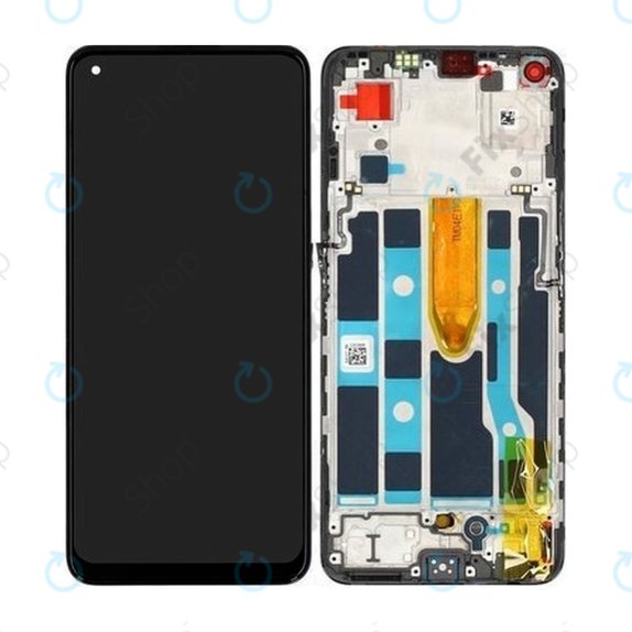 Oppo Find X5 Lite - LCD zaslon + steklo na dotik + okvir - 4130040 Genuine Service Pack