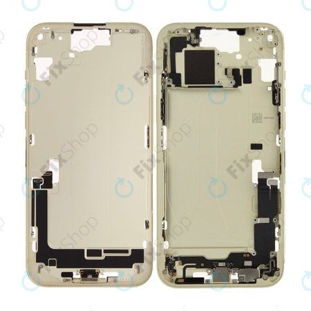 Srednji okvir z baterijo za iPhone 15 Plus | Yellow | ZD076-00676 | Genuine Apple
