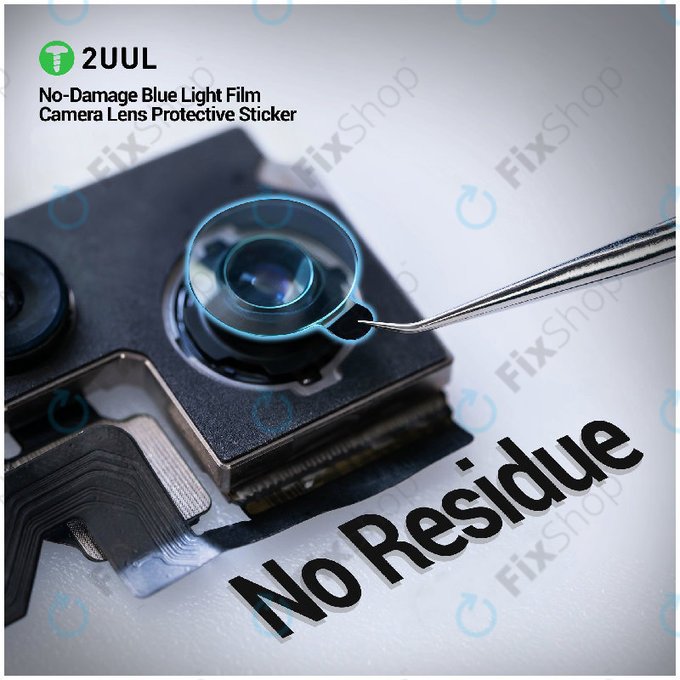 Zaščitne nalepke za lečo kamere (modra svetloba), 2UUL DA33, 500 kos/pakiranje