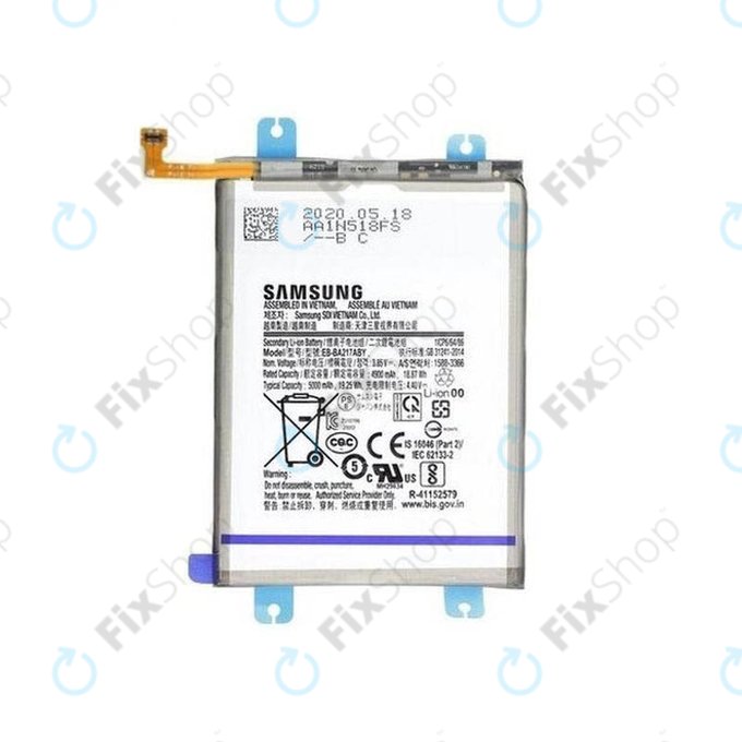 Samsung Galaxy A04s, A12, A13, A13 5G, A21s, M12 - Baterija EB-BA217ABY 5000mAh - GH82-22989A, GH82-29803A Genuine Service Pack