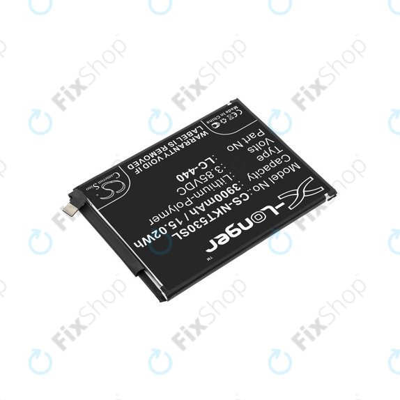 Baterija za Nokia 5.3, 3900mAh, Li-Pol, 3.85 V, LC-440, HQ