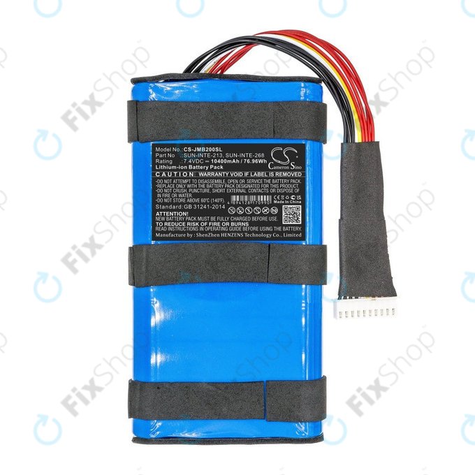 Baterija za JBL Boombox 2, 10400mAh, Li-Ion, 7.4V, SUN-INTE-213, HQ