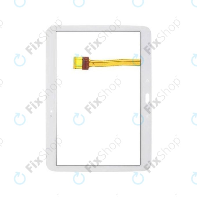 Samsung Galaxy Tab 3 10.1 P5200, P5210 - steklo na dotik (belo)