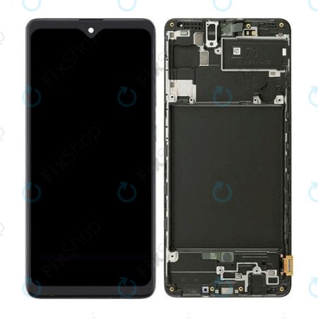 Samsung Galaxy A71 A715F - LCD zaslon + steklo na dotik + okvir (Small Size Panel) OLED