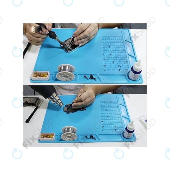 ESD Antistatična, toplotno odporna silikonska podloga - 35 x 25 cm