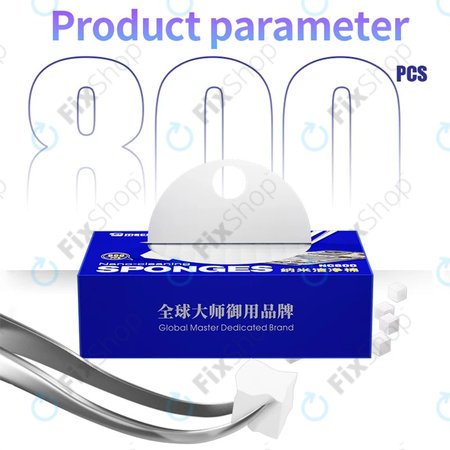 Mechanic NC800 - Večnamenske nano čistilne gobice za tipkovnice in matične plošče