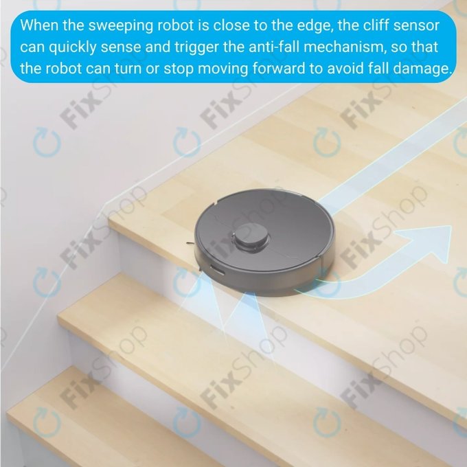 Xiaomi Roborock S7 - Senzorji padca (Levo)