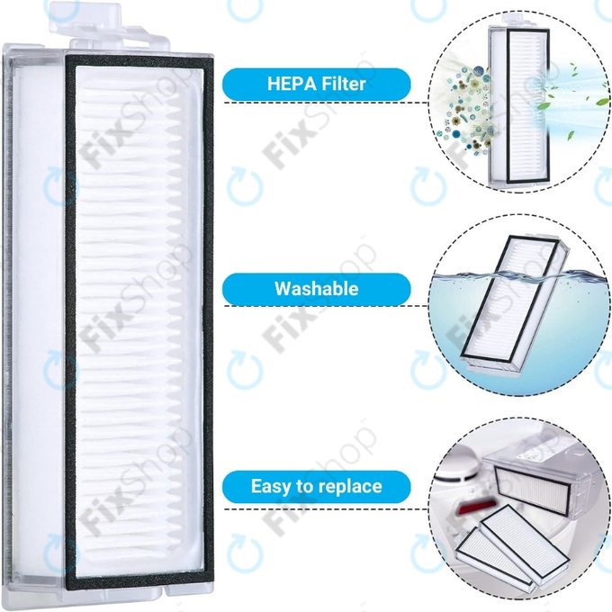 Xiaomi Roborock Q7, Q7+, Q7 Max, Q7 Max+, T8 - Standardni komplet (Bela)