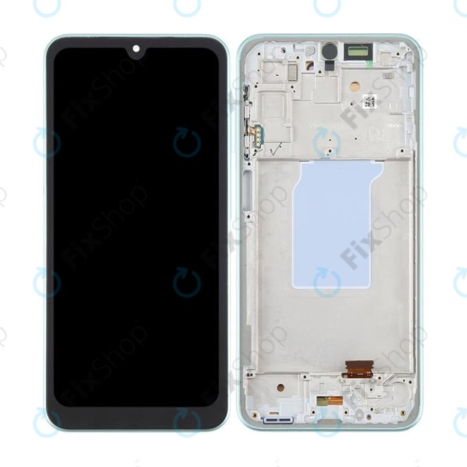 Samsung Galaxy A26 A266E - LCD zaslon + steklo na dotik + okvir (Mint) OLED