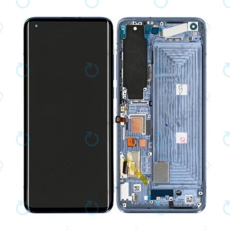 Xiaomi Mi 10 - LCD zaslon + steklo na dotik + okvir (Twilight Grey) - 56000500J200 Genuine Service Pack