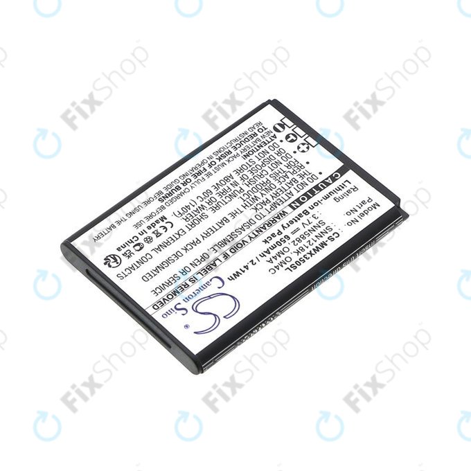 Baterija za Motorola Gleam +, 650mAh, Li-Ion, 3.7V, OM4A, OM4C, HQ