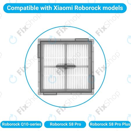 Xiaomi Roborock Q10-series, S8 Pro, S8 Pro Plus - HEPA filter