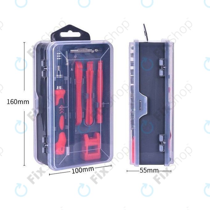 Kingsdun - profesionalni komplet orodij za telefonske storitve iPhone 117v1 (rdeča izdaja)