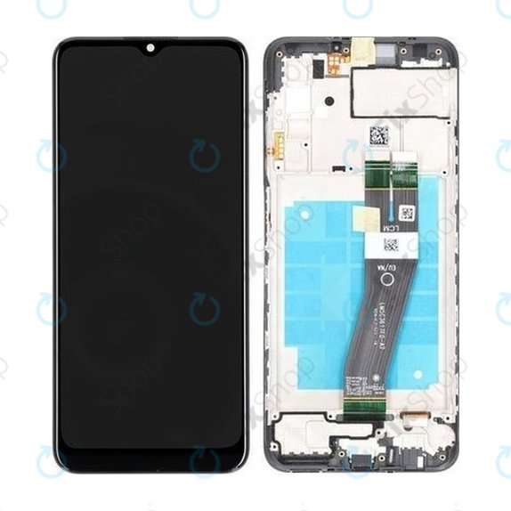 Samsung Galaxy A03s A037G - LCD zaslon + steklo na dotik + okvir (EU) TFT