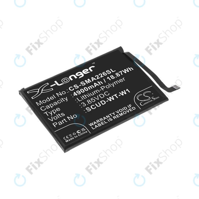 Baterija za Samsung A22 5G A226B, 4900mAh, Li-Pol, 3.85 V, SCUD-WT-W1, HQ