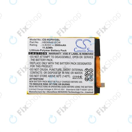 Huawei P9, P9 Lite, P10 Lite, P20 Lite, P Smart, Y6 (2018), Y6 Prime (2018), Y7 (2018), Y7 Prime (2018), Honor 7A, 8, 9 Lite - Baterija HB366481ECW 2900mAh HQ