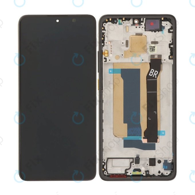 Xiaomi Poco X7 Pro - LCD zaslon + steklo na dotik + okvir (Yellow) OLED