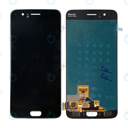 OnePlus 5 - LCD zaslon + steklo na dotik (Black) TFT