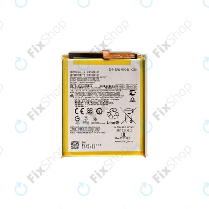 Motorola Moto G8 Power XT2041 - Baterija KZ50 5000mAh