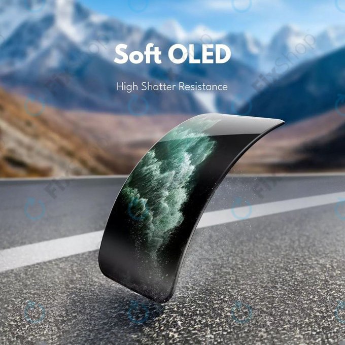 Zaslon Soft OLED za iPhone 15 - Zaslon na dotik + Okvir, DIAGNOSTIC