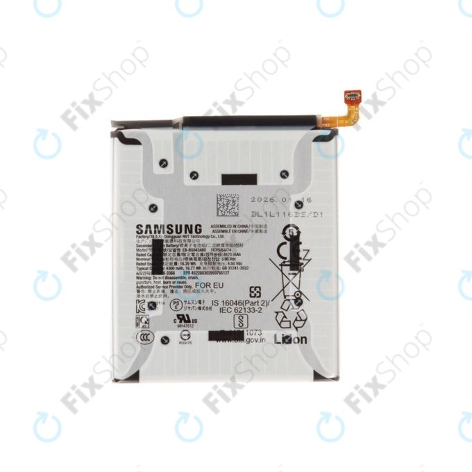 Baterija za Samsung S26, EB-BS942ABE, GH82-39193A, Genuine Service Pack