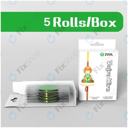 2UUL - Vajra Wire - Žica za ločevanje LCD zaslonov (0,035mm x 100 m) - 5 kosov