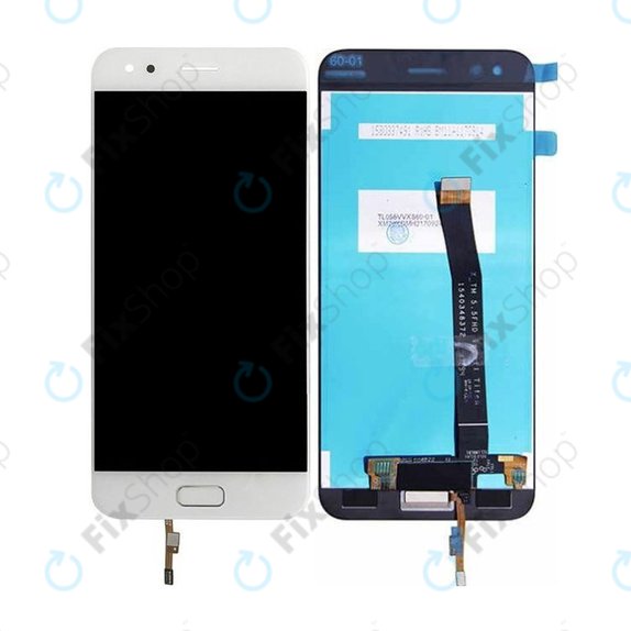Asus Zenfone 4 ZE554KL - LCD zaslon + steklo na dotik (White) TFT