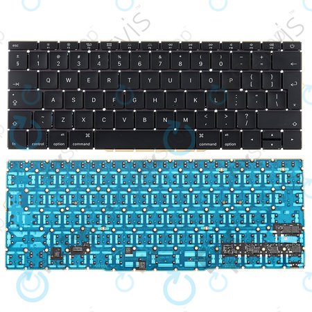 Apple MacBook Pro 13" A1708 (Late 2016 - Mid 2017) - Tipkovnica UK