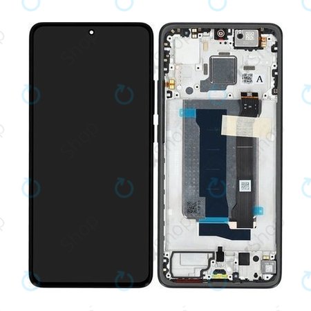 Xiaomi Poco X7 Pro 2412DPC0AG - LCD zaslon + steklo na dotik + okvir (Black) - 56000300O1000 Genuine Service Pack