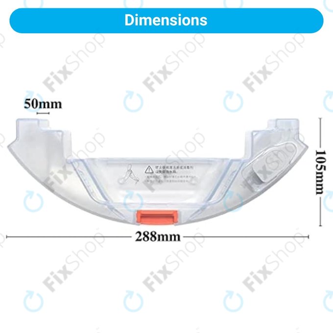 Xiaomi Roborock S5 Max, S6 MaxV, T7, T7 Pro - Rezervoar za Vodo