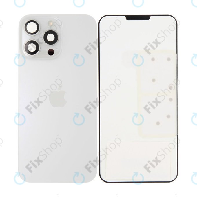 Steklo zadnjega ohišja za iPhone 16 Pro Max | White Titanium | 661-44959 | Genuine Apple