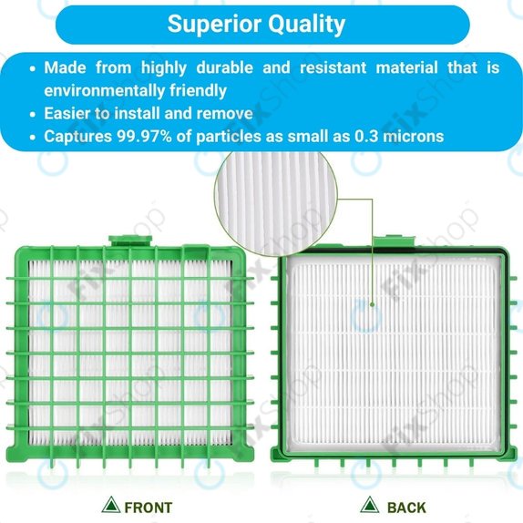 HEPA filter, 2 kos za Rowenta Silence Force, X-Trem