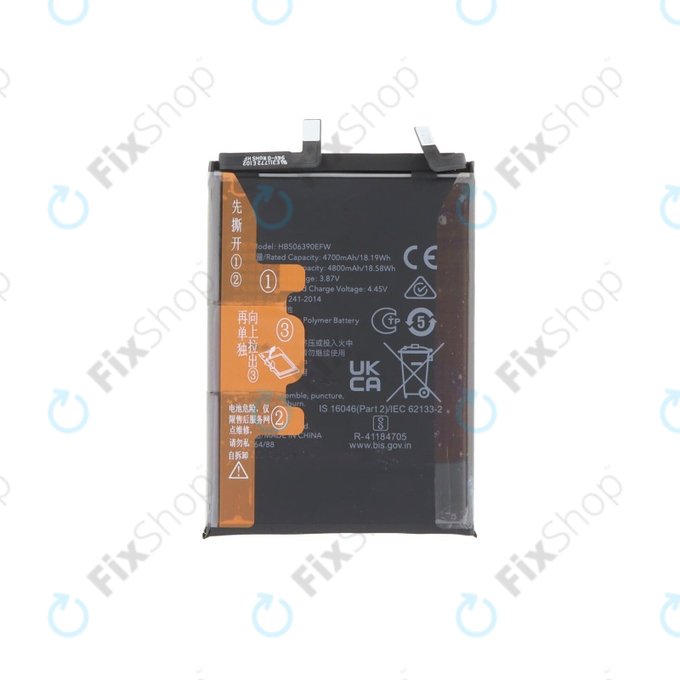 Baterija za Honor 70, 4800mAh, HB506390EFW