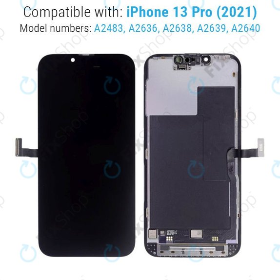 Apple iPhone 13 Pro - LCD zaslon + steklo na dotik + okvir Refurbished