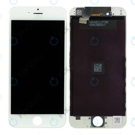 Apple iPhone 6 - LCD zaslon + steklo na dotik + okvir (White) TFT