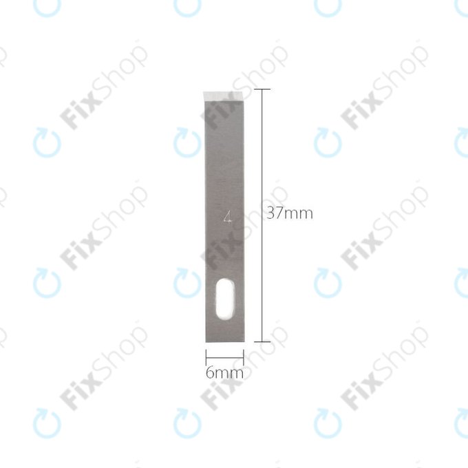 Nadomestna rezila za skalpel - rezilo št. 4 (10 kosov)