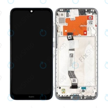 Xiaomi Redmi Note 8T - LCD zaslon + steklo na dotik + okvir (Moonshadow Gray) - 5600040C3X00 Genuine Service Pack