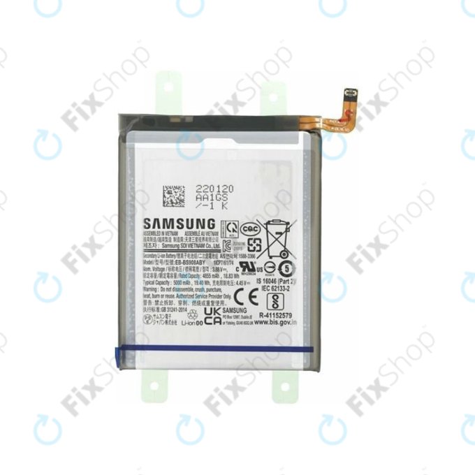 Samsung Galaxy S22 Ultra S908B - Baterija EB-BS908ABY 5000mAh - GH82-27484A Genuine Service Pack