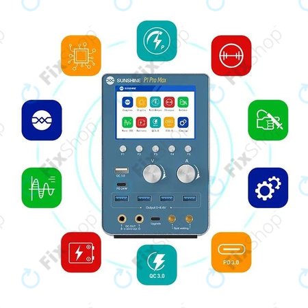 Sunshine P1 Pro Max - Nastavljiv napajalnik (0-30V, 0-20A)