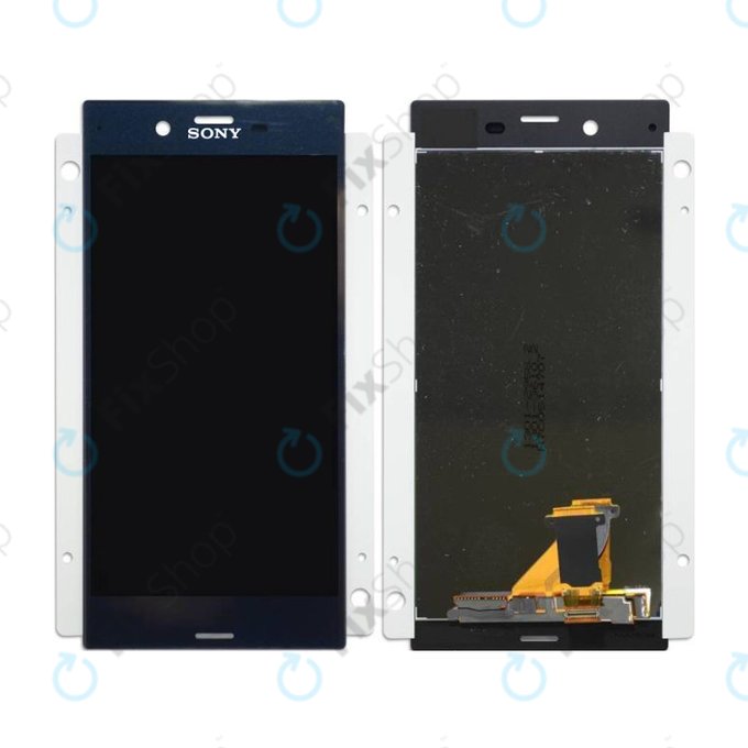 Sony Xperia XZ F8331 - LCD zaslon + steklo na dotik (Forest Blue) - 1304-9085 Genuine Service Pack