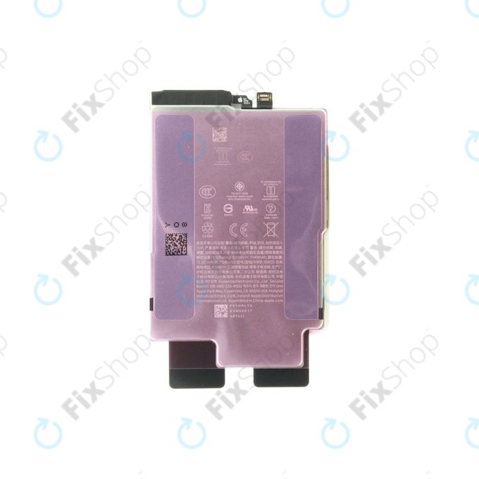 Srednji okvir z baterijo za iPhone 17 Air | Light Blue | ZD076-00719 | Genuine Apple