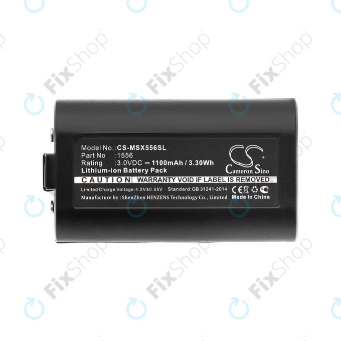 Baterija za Microsoft Xbox One Wireless Controller, Xbox One S, X, Elite Controller, 1556, 1100mAh, Li-Ion, 3V, 1556, HQ