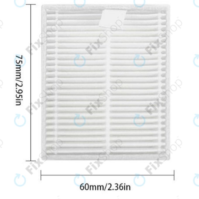 Filter za prah, 2 kos za Xiaomi Roborock Q7 M5, Q7 M5+, Q7 L5, Q7 L5+